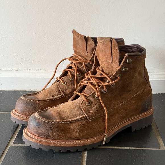 Frye Dakota Suede Brown Boots Size 9 main image 10